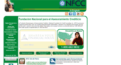 Desktop Screenshot of espanol.nfcc.org